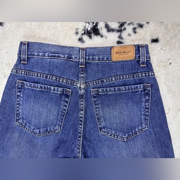 Eddie’s Bauer Medium Wash Mid Rise Bootcut Denim Jeans Size 4 - Picture 9 of 9